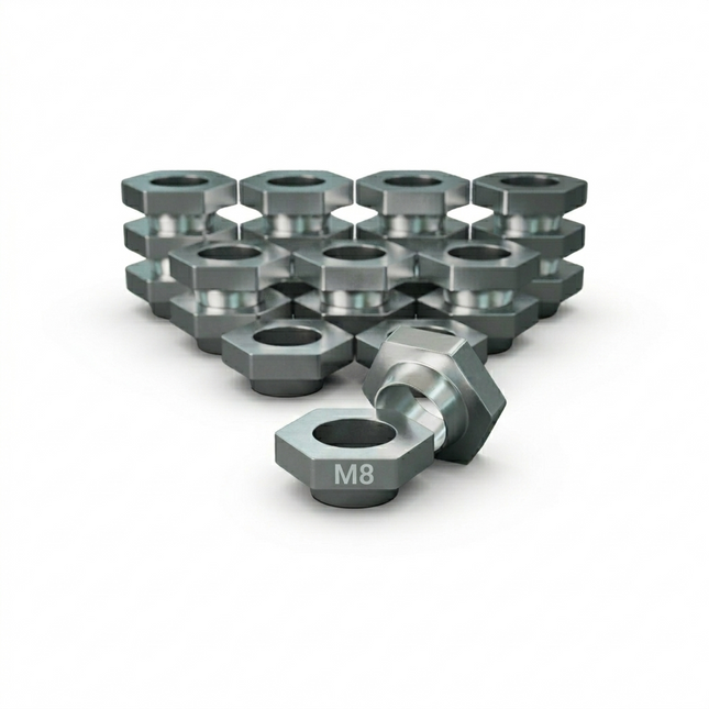 EZ Stud Out TN25 Thin Nuts 8mm Hole (25-Pack)