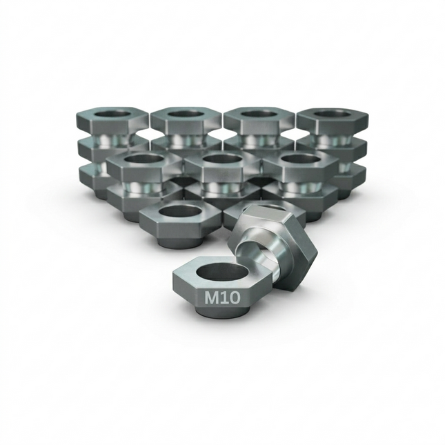 EZ Stud Out TN25M10 Thin Nuts 10mm Hole (25-Pack)